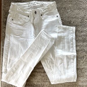 Lucky Brand high rise white denim.